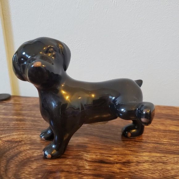 Dog Salt & Pepper Shakers Poodle and Friend Black - Picture 3 of 7